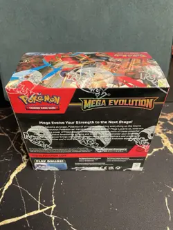 Pokemon TCG Mega Evolutions Booster Box Factory Sealed With Promo - Image 4