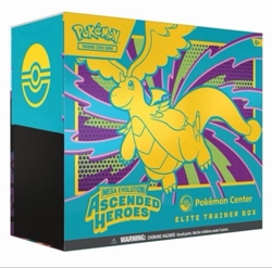 Presale-Pokemon TCG: Mega Evolution-Ascended Heroes (2X POKEMON CENTER ETB) - Image 1
