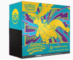 2X - Pokemon TCG: Mega Evolution-Ascended Heroes POKEMON CENTER ETB PRESALE - Image 1