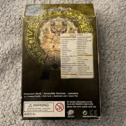 Yu-Gi-Oh Invincible Fortress Structure Deck 1st Edition Sealed - Image 3
