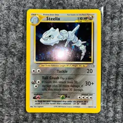 Vintage Pokemon - Neo Genesis - Steelix - 15/111 Holo - NM Rare - Image 2