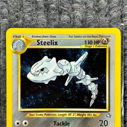 Vintage Pokemon - Neo Genesis - Steelix - 15/111 Holo - NM Rare - Image 5