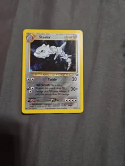 Steelix 15/111 Neo Genesis 1st Edition Holo Rare Pokemon Card WOTC - Image 1