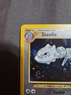 Steelix 15/111 Neo Genesis 1st Edition Holo Rare Pokemon Card WOTC - Image 4