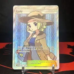 Lady - SV86/SV94 - Pokemon Hidden Fates Sun & Moon Full Art Pokemon TCG NM - Image 1