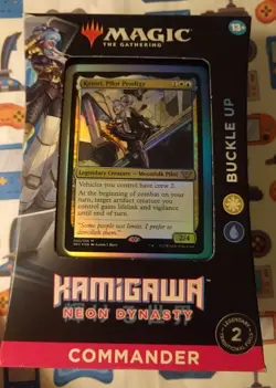 Wizards of the Coast Magic: The Gathering - Kamigawa: Neon Dynasty - Buckle Up 195166105352 - Image 1