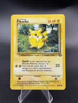 Pikachu - 60/64 - 1999 Jungle Unlimited - WOTC - Common - NM/LP - Pokemon TCG - Image 1
