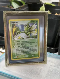 Pokemon TCG Scyther 29/112 FireRed & LeafGreen Reverse Holo Rare 60 HP - Image 1