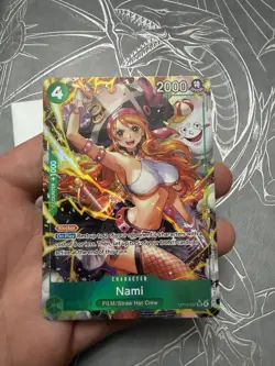 One Piece TCG Nami Alt Art OP14-031 ENG - Image 3