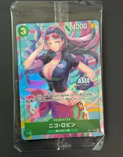 Nico Robin P-111 P Sealed Mini-tin Pack Set vol.2 One Piece CCG ASIA Japanese - Image 1