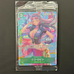Nico Robin P-111 P ASIA PROMO One Piece Mini-tin Pack Set vol.2 Japanese SEALED - Image 1