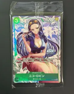 Nico Robin P-111A P Sealed Mini-tin Pack Set vol.2 One Piece CCG ASIA Japanese - Image 1