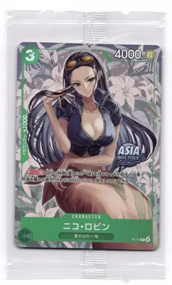 Nico Robin P-111A P Sealed Mini-tin Pack Set vol.2 One Piece CCG ASIA Japanese - Image 1