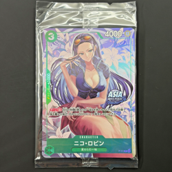 Nico Robin P-111 ASIA PROMO One Piece Mini-tin Pack Set vol.2 Japanese (SEALED) - Image 1