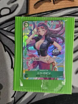 Nico Robin P-111 P Sealed Mini-tin Pack Set vol.2 One Piece CCG ASIA Japanese - Image 1