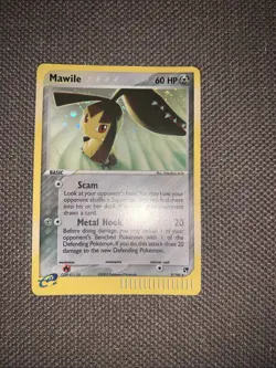 Pokemon Mawile Holo Rare Card 9/100 EX Sandstorm E Series TCG - Image 3