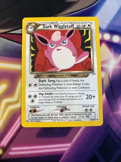 Dark Wigglytuff - 40/105 - Pokemon Neo Destiny Unlimited Rare Card WOTC LP - Image 1