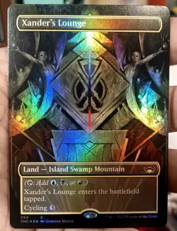 Xander's Lounge (Borderless) Streets of New Capenna Foil - Image 1