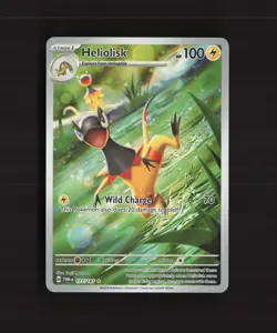 Heliolisk 177/167 Twilight Masquerade Full Art Ultra Rare Holo Pokemon Card NM - Image 1