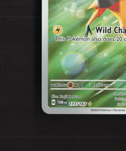 Heliolisk 177/167 Twilight Masquerade Full Art Ultra Rare Holo Pokemon Card NM - Image 5