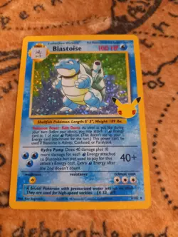 Pokemon TCG - Blastoise 2/102 - Holo Rare - Celebrations Classic Collection NM - Image 5