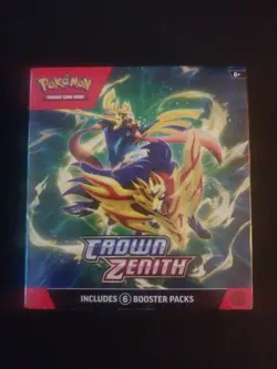 Factory Sealed Crown Zenith Booster Bundle Scarlet & Violet Pokemon - Image 2