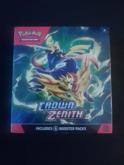 Factory Sealed Crown Zenith Booster Bundle Scarlet & Violet Pokemon - Image 1
