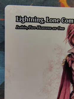 Lightning Lone Commando -Isshin Two Heavens As One Showcase LP Final Fantasy MTG - Image 2