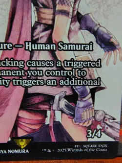 Lightning Lone Commando -Isshin Two Heavens As One Showcase LP Final Fantasy MTG - Image 5