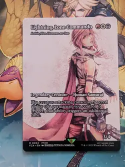 Lightning, Lone Commando - Isshin, Two Heavens as One (Showcase) Final Fantasy - Image 1