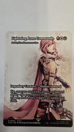 Lightning, Lone Commando - Isshin, Two Heavens as One (Showcase) R FINAL FANTASY - Image 1