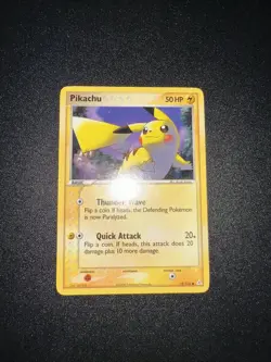 Pokemon TCG Pikachu 78/110 Holon Phantoms LP - Image 1