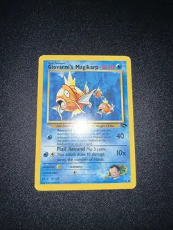 Pokemon TCG Giovanni's Magikarp 73/132 Gym Challenge Regular WOTC NM/LP - Image 1