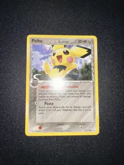 Pokemon TCG Pichu (Delta Species) 76/110 Holon Phantoms Regular NM/LP - Image 1