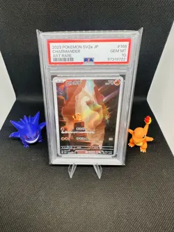 Charmander 168/165 SV2a 151 Alt Art Rare Japanese Pokemon Card - PSA 10 - Image 1