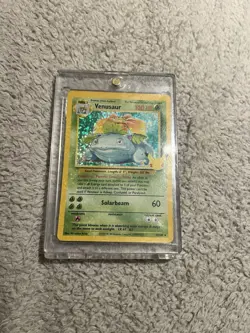 Pokemon TCG Venusaur Holo Rare Card 15/102 Celebrations 25th Anniversary Edition - Image 1