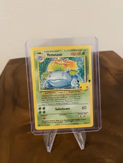 Pokemon TCG Venusaur Holo Rare Card 15/102 Celebrations 25th Anniversary - Image 1