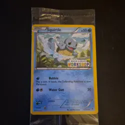 Pokemon TCG Squirtle Stamped Promo Card 14/101 Sealed Build-A-Bear Edition - Image 1
