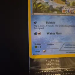 Pokemon TCG Squirtle Stamped Promo Card 14/101 Sealed Build-A-Bear Edition - Image 5