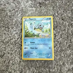 Pokemon TCG Squirtle Stamped Promo Card 14/101 Sealed Build-A-Bear Edition - Image 1