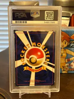 1997 Pokemon Japanese Rocket Dark Vileplume #45 Holo PSA 10 - GEM MINT! - Image 2