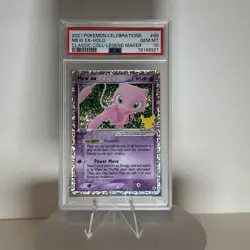 Pokemon Mew EX 25th Anniversary Celebration TCG Card 88/92 PSA 10 - Image 1