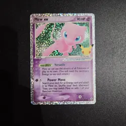 Pokemon Card - 25th Anniversary Mew Ex 88/92 Holo Celebrations - M/NM - Image 1