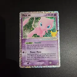 Pokemon Card - 25th Anniversary Mew Ex 88/92 Holo Celebrations - M/NM - Image 1