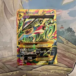 Pokemon TCG M Rayquaza EX Full Art Ultra Rare Ancient Origins Card 98/98 - Image 1