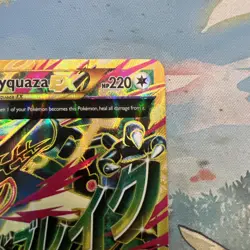 Pokemon TCG M Rayquaza EX Full Art Ultra Rare Ancient Origins Card 98/98 - Image 2