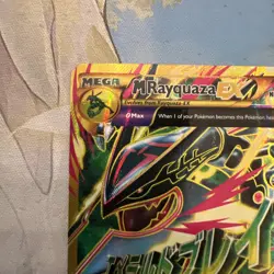Pokemon TCG M Rayquaza EX Full Art Ultra Rare Ancient Origins Card 98/98 - Image 3