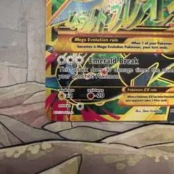 Pokemon TCG M Rayquaza EX Full Art Ultra Rare Ancient Origins Card 98/98 - Image 4