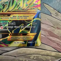 Pokemon TCG M Rayquaza EX Full Art Ultra Rare Ancient Origins Card 98/98 - Image 5