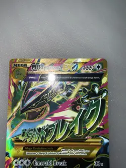 Pokemon TCG M Rayquaza EX Full Art Ultra Rare Ancient Origins Card 98/98 - Image 5